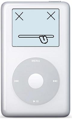 broken iPod